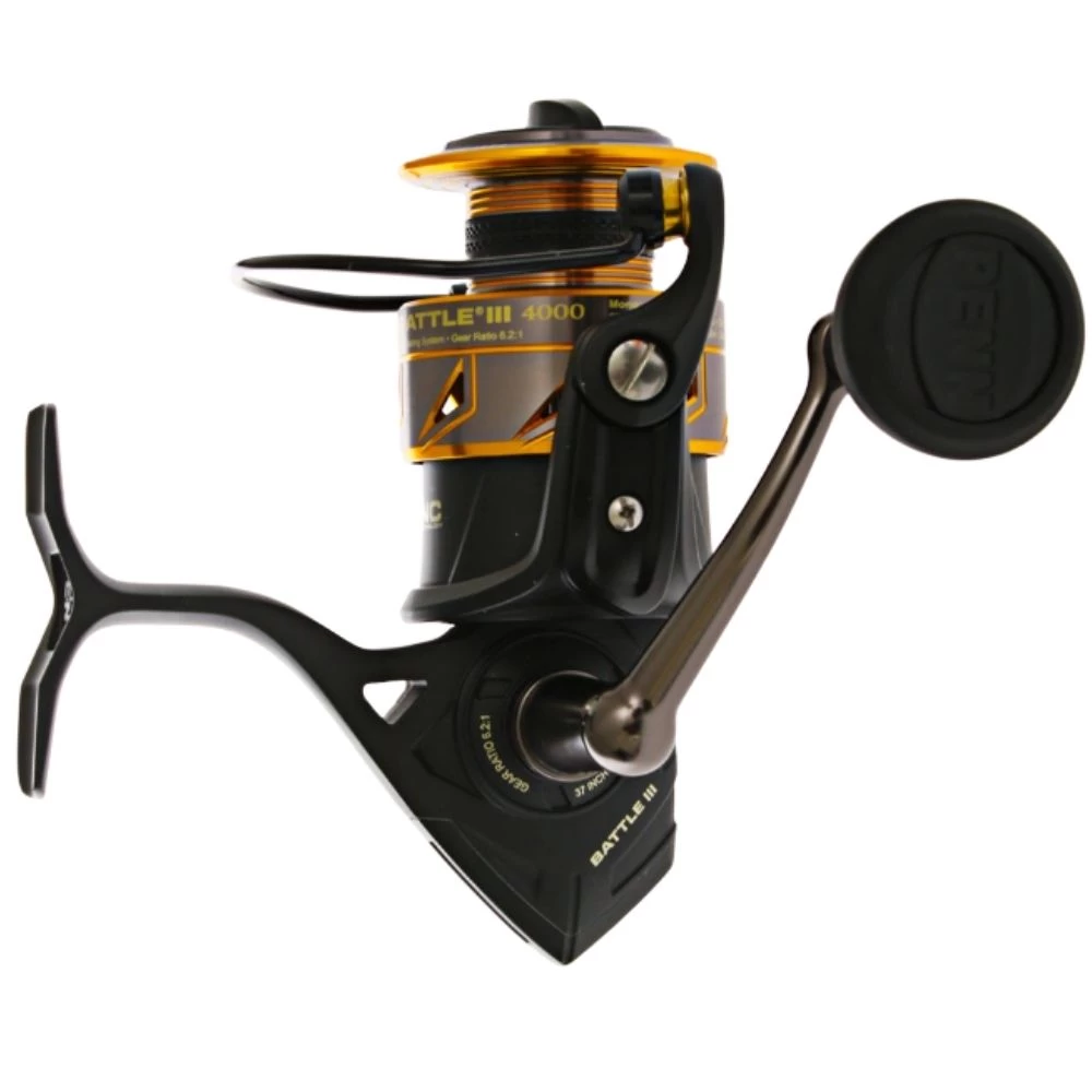 PENN Fishing Full Metal Body Spinning Reel BATTLE III 4000 4 PENN Fishing Full Metal Body Spinning Reel BATTLE III 4000 - Afbeelding 2