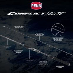 PENN Ultimate Spinning Rod CONFLICT ELITE 2.90m/8-45g MH -PENN PENN CONFLICT ELITE 1 1