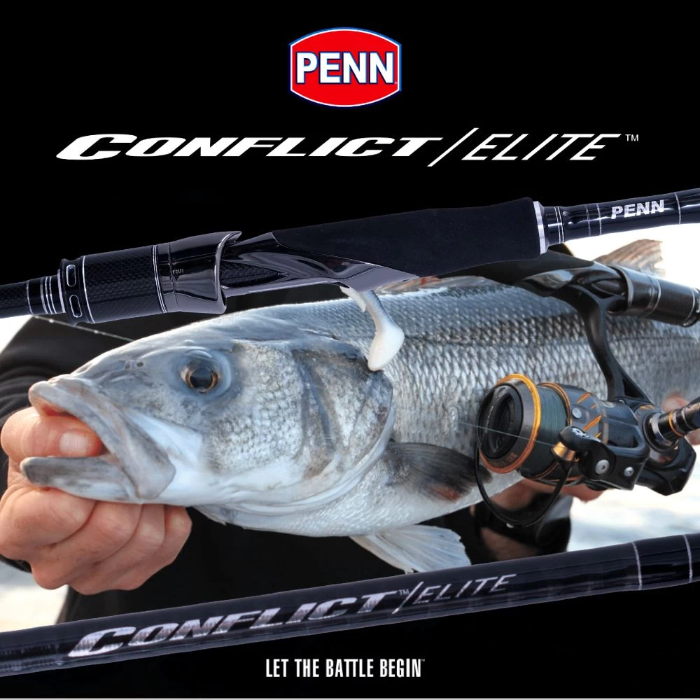 PENN Ultimate Spinning Rod CONFLICT ELITE 2.44m/6-32g M 11 PENN Ultimate Spinning Rod CONFLICT ELITE 2.44m/6-32g M - Afbeelding 9