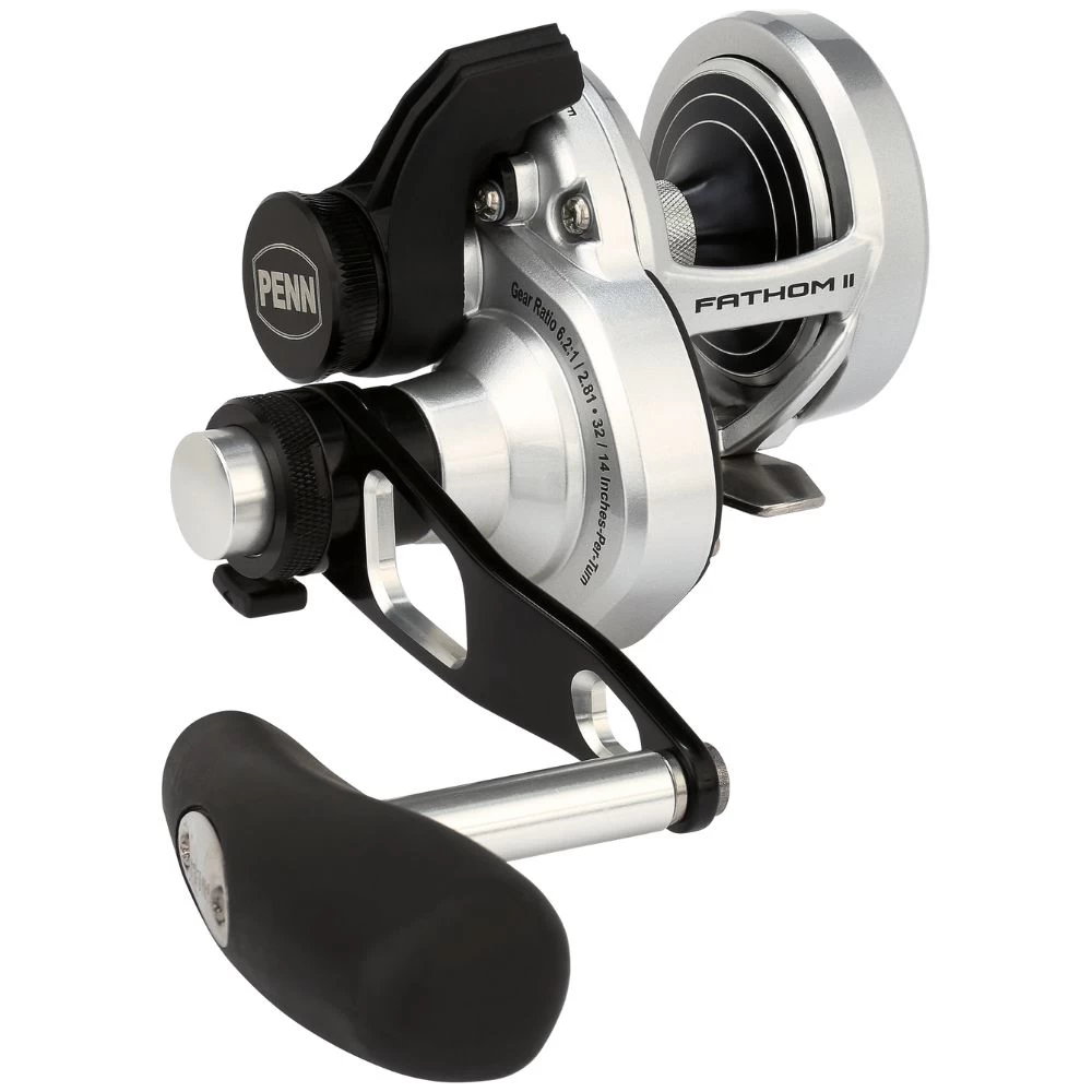 PENN Conventional 2-Speed Right-Handed Reel FATHOM II LEVER DRAG 10XN 4 PENN Conventional 2-Speed Right-Handed Reel FATHOM II LEVER DRAG 10XN - Afbeelding 2