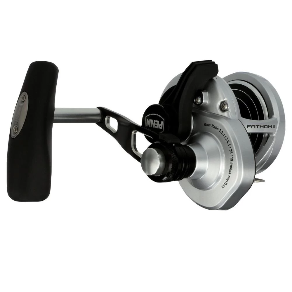 PENN Conventional 2-Speed Right-Handed Reel FATHOM II LEVER DRAG 15XN 4 PENN Conventional 2-Speed Right-Handed Reel FATHOM II LEVER DRAG 15XN - Afbeelding 2