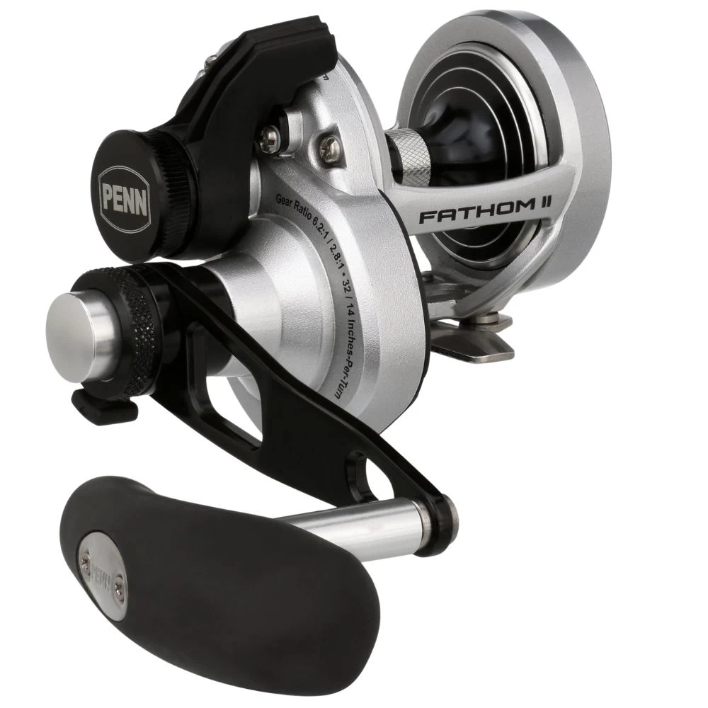 PENN Conventional 2-Speed Right-Handed Reel FATHOM II LEVER DRAG 30LD2 4 PENN Conventional 2-Speed Right-Handed Reel FATHOM II LEVER DRAG 30LD2 - Afbeelding 2