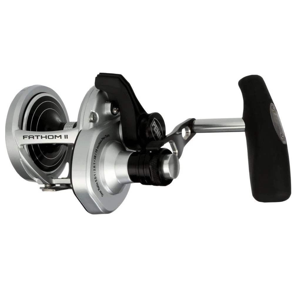 PENN Conventional 2-Speed Left-Handed Reel FATHOM II LEVER DRAG 25NLD2 LH 4 PENN Conventional 2-Speed Left-Handed Reel FATHOM II LEVER DRAG 25NLD2 LH - Afbeelding 2