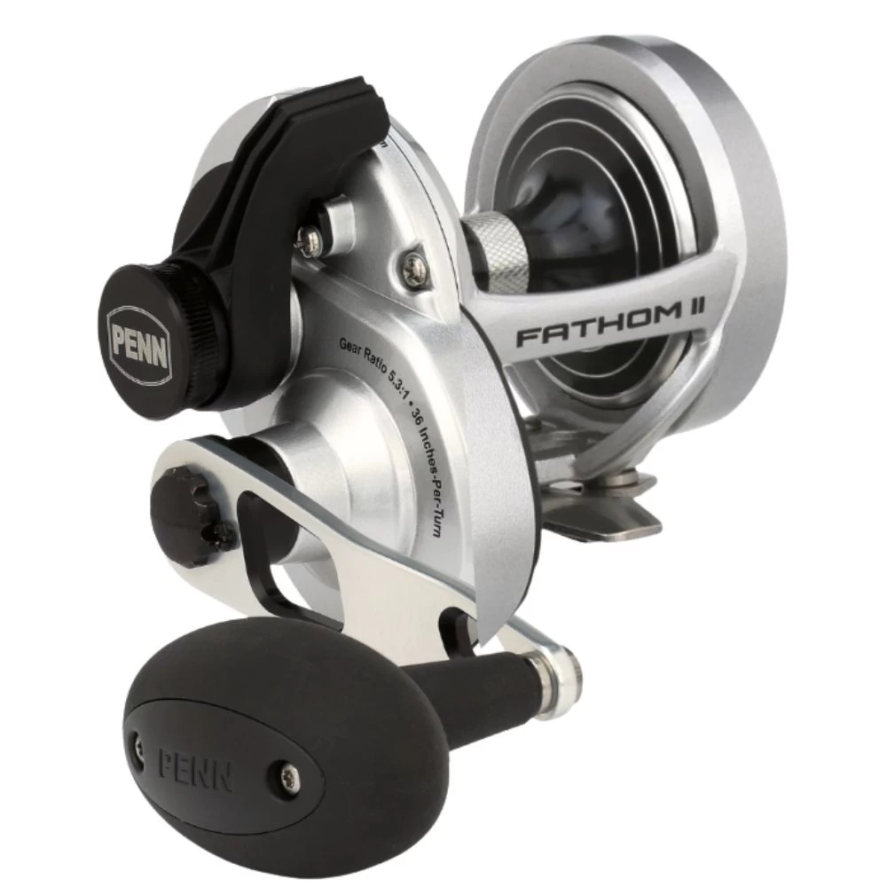 PENN Conventional One-Speed Right-Handed Reel FATHOM II LEVER DRAG 15LD 4 PENN Conventional One-Speed Right-Handed Reel FATHOM II LEVER DRAG 15LD - Afbeelding 2