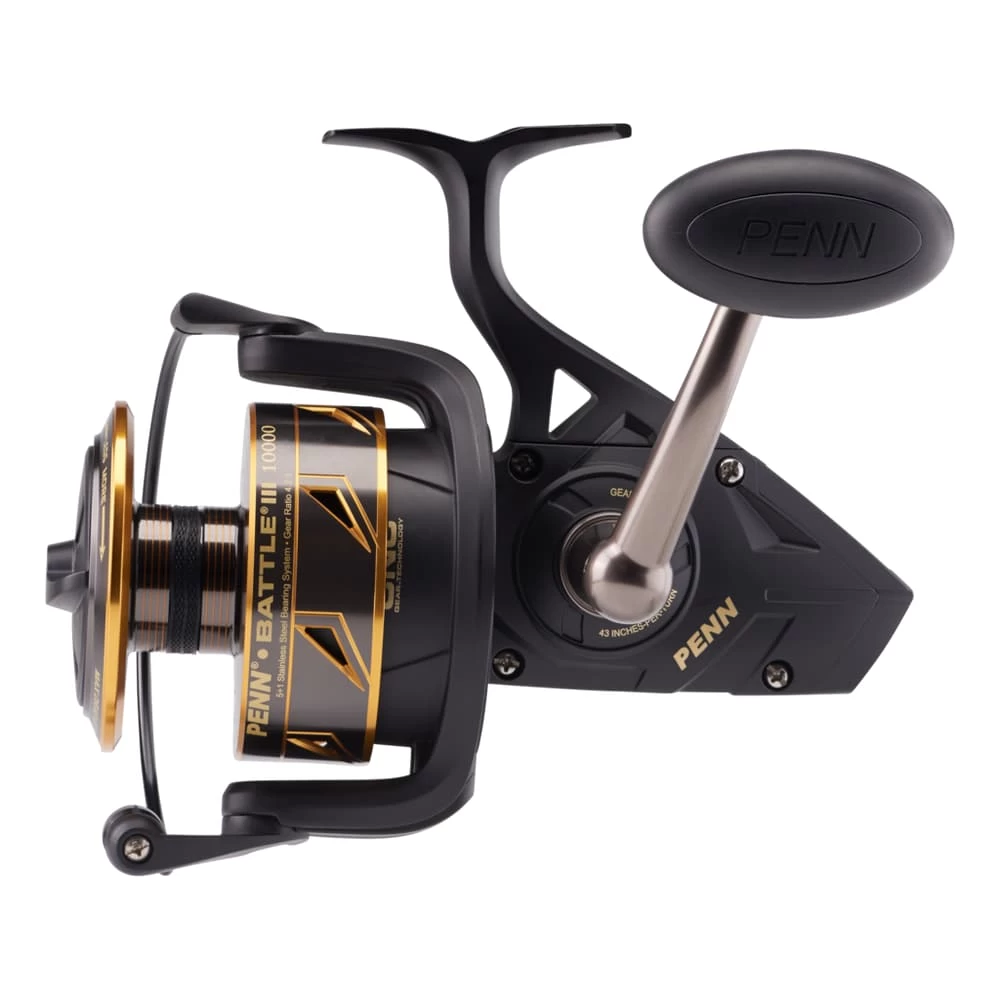 PENN Fishing Full Metal Body Spinning Reel BATTLE III 10000 4 PENN Fishing Full Metal Body Spinning Reel BATTLE III 10000 - Afbeelding 2