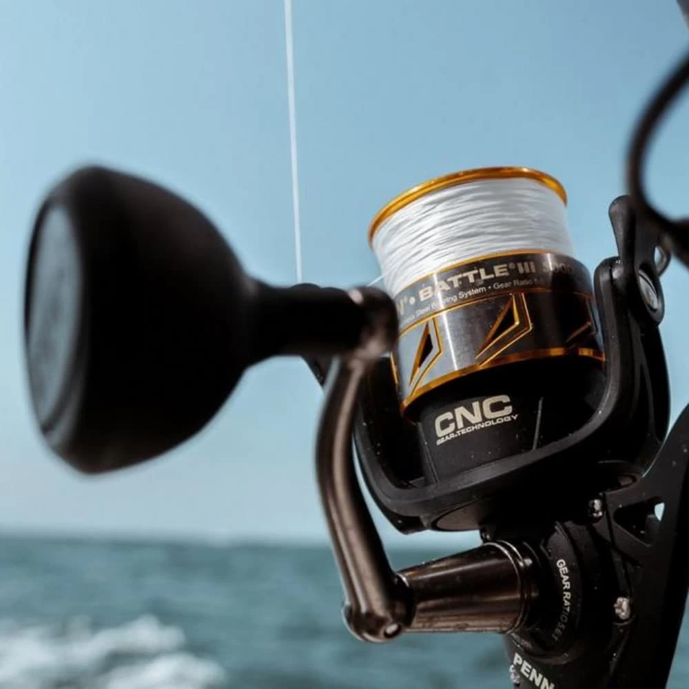 PENN Fishing Full Metal Body Spinning Reel BATTLE III 10000 6 PENN Fishing Full Metal Body Spinning Reel BATTLE III 10000 - Afbeelding 4