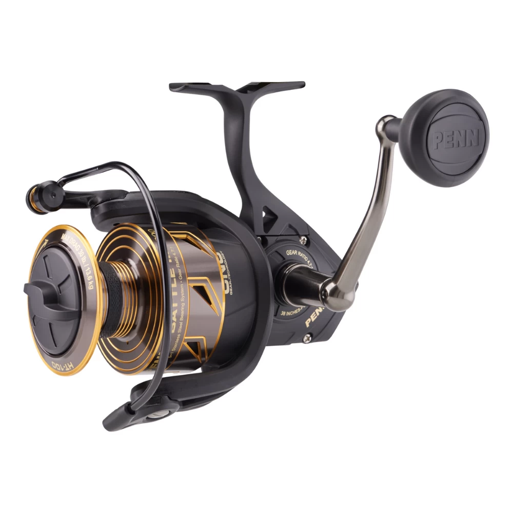 PENN Fishing Full Metal Body Spinning Reel BATTLE III 8000 4 PENN Fishing Full Metal Body Spinning Reel BATTLE III 8000 - Afbeelding 2