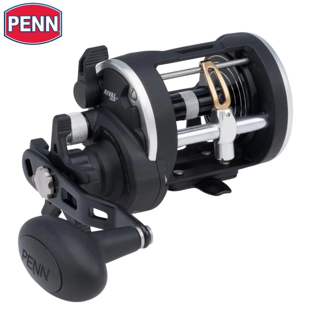 PENN Fishing Level Wind Conventional Righthanded ReeL RIVAL 20LW 3 PENN Fishing Level Wind Conventional Righthanded ReeL RIVAL 20LW