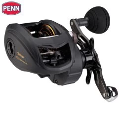 PENN Low Profile Baitcasting Lefthanded Reel SQUALL 400LH