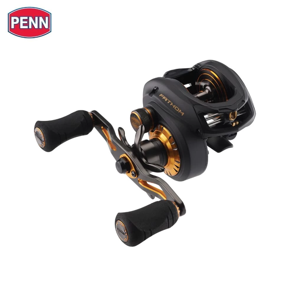 PENN Low Profile Baitcasting Right Handed Reel FATHOM 300 RH 3 PENN Low Profile Baitcasting Right Handed Reel FATHOM 300 RH