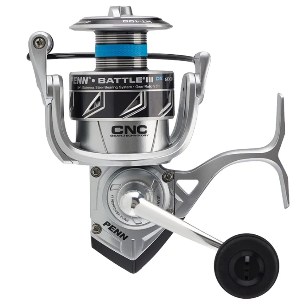 PENN Saltwater Fishing Spinning Reel BATTLE III 3000DX 5 PENN Saltwater Fishing Spinning Reel BATTLE III 3000DX - Afbeelding 3