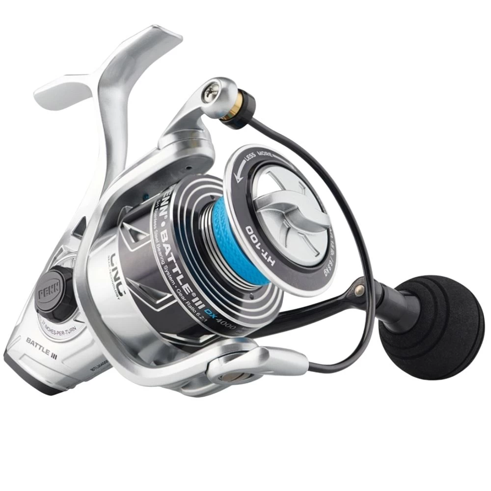 PENN Saltwater Fishing Spinning Reel BATTLE III 4000DX 4 PENN Saltwater Fishing Spinning Reel BATTLE III 4000DX - Afbeelding 2