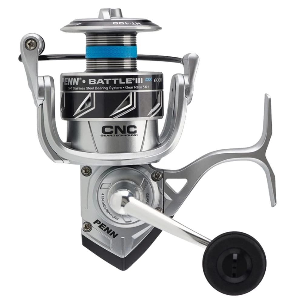 PENN Saltwater Fishing Spinning Reel BATTLE III 6000DX 5 PENN Saltwater Fishing Spinning Reel BATTLE III 6000DX - Afbeelding 3