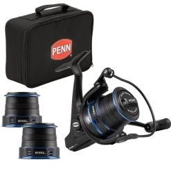 PENN Fishing Big Pit/Surf Reel Rival Blue 7000 SURF PACK