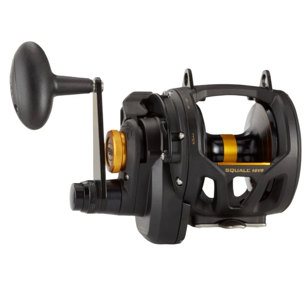 PENN Saltwater Game Fishing Conventional Lever Drag 2 Speed Reel SQUALL 16VSW 8 PENN Saltwater Game Fishing Conventional Lever Drag 2 Speed Reel SQUALL 16VSW - Afbeelding 6