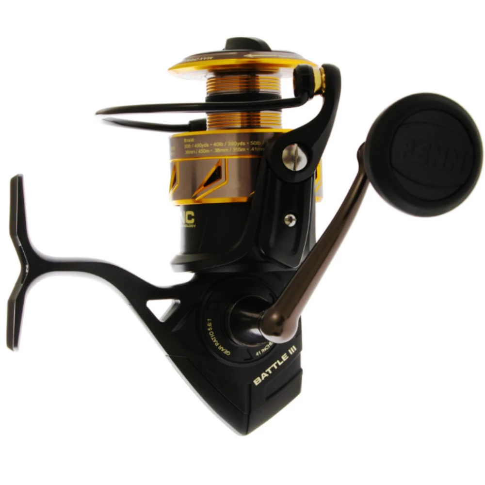PENN Fishing Full Metal Body Spinning Reel BATTLE III 6000 4 PENN Fishing Full Metal Body Spinning Reel BATTLE III 6000 - Afbeelding 2