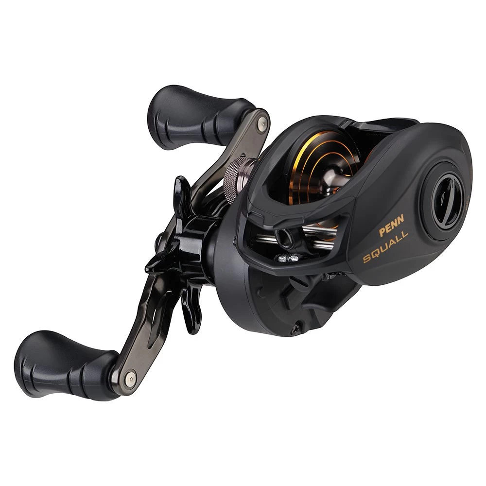 PENN Squall Rechte Baitcasting Reel Met Laag Profiel 3 PENN Squall Rechte Baitcasting Reel Met Laag Profiel
